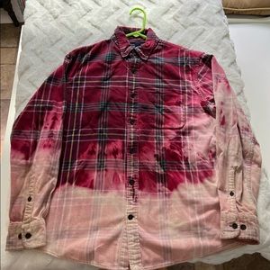 Distressed flannel